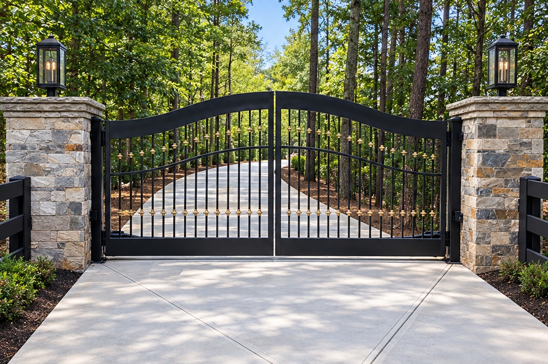 Estate gate entry